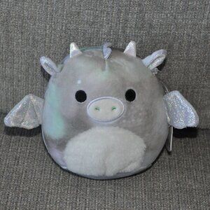 NEW 5" Squishmallow Will the Dragon Fuzzy Belly KellyToy Plush Canada Exclusive